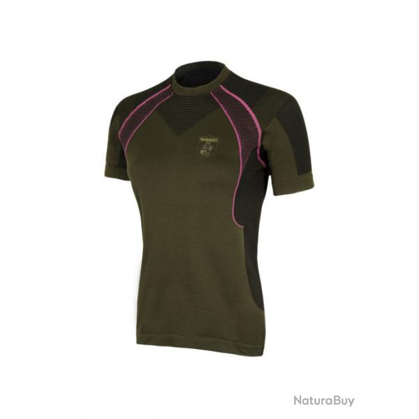 T-shirt technique de marque TRABALDO, modle gaia femme