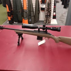 Carabine ruger américain rifle ranch cal 300 blk + lunette + modérateur Ase Utra Sl7