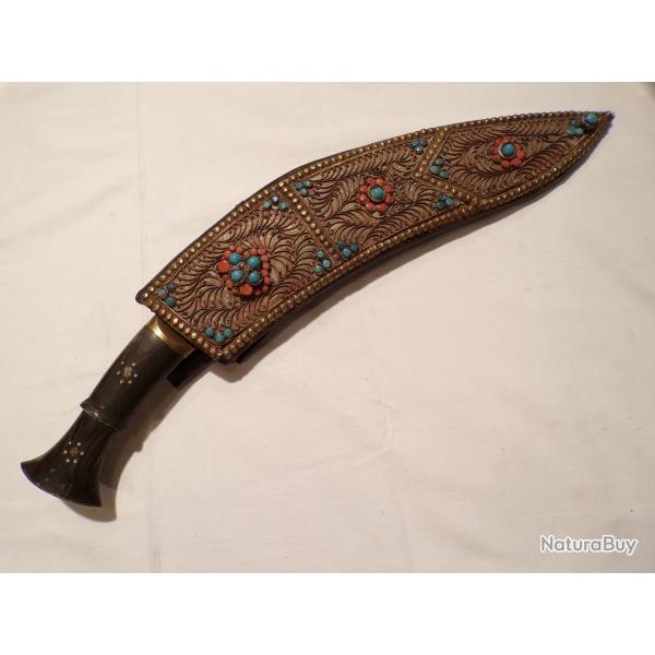 Trs beau KUKRI du NEPAL