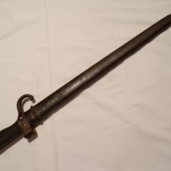 Baïonnette BERTHIER 1892 2ème modèle.