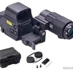 Viseur Holographique 558 + Magnifier G33 Grossissement X3