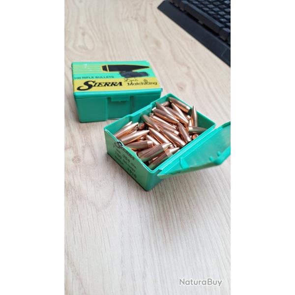 Ogives Sierra Matchking HPBT 7mm .284" 150gr (x170) (1 sans prix de rserve !)