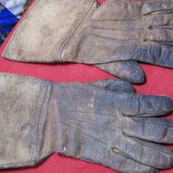 gant pilote conducteur  USA US army air force seconde guerre ww2 motard parachutiste