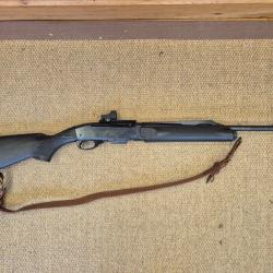 CARABINE REMINGTON 7400 CAL 280 REM ET POINT ROUGE BURIS
