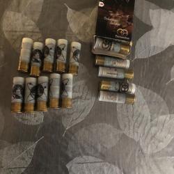 1 boîtes balles   cal 16  ; sauvestre  + 10balles brenec