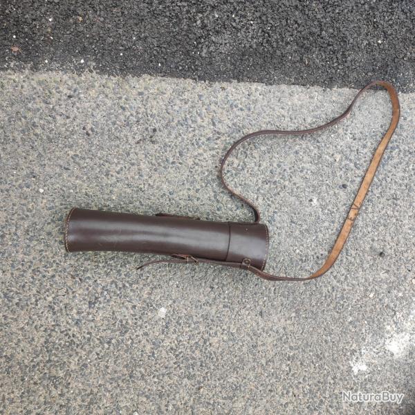 tui cuir lunette de prcision vintage ZF