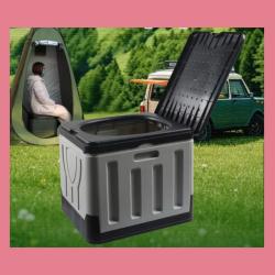 Toilettes portable kaki ( envoi gratuit)