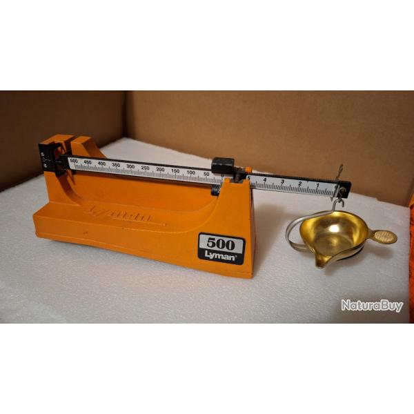 Balance  flau Lyman 500 en grains (1 sans prix de rserve)