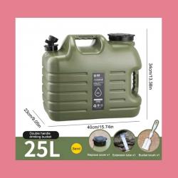 Bidon de stockage d'eau 25 L (envoi gratuit)