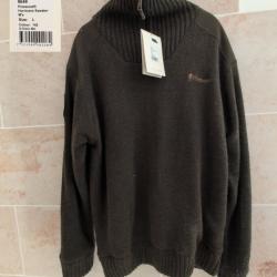 Pull pinewood Hurricane Sweater M's avec membrane