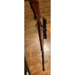 Vente superbe carabine 7X64 artisanale gravée