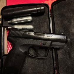 Pistolet co2 billes 6mm airsoft