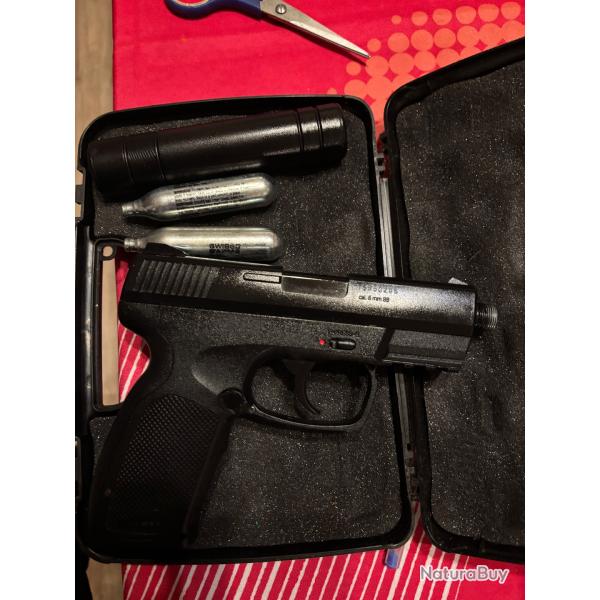 Pistolet co2 billes 6mm airsoft