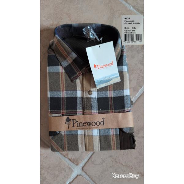 Chemise pinewood cornwall shirt M's
