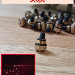 Lampe Led rouge pour lunette PSO-1 russe et soviétique.