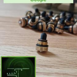 Lampe Led verte pour lunette PSO-1 russe et soviétique.