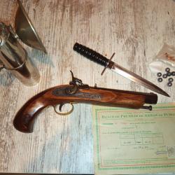 Pistolet à percussion Jukar calibre .45