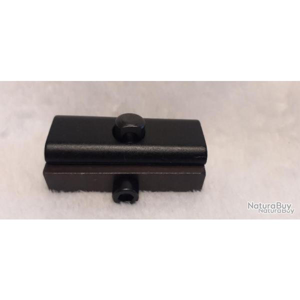 Support d'anneau de grenadiere sur rail picatinny