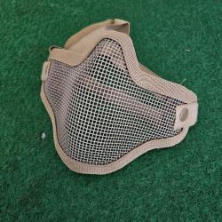 Masque bas visage air soft couleur tan