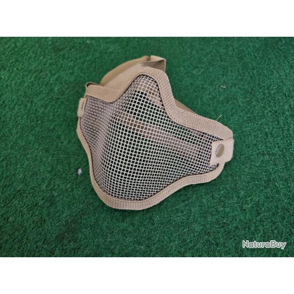 Masque bas visage air soft couleur tan