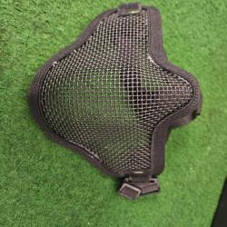 Masque bas visage air soft couleur noir