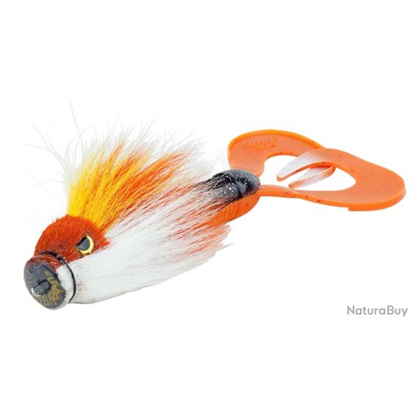 Leurre Hybride CWC Miuras Mouse Mini 20cm hot orange White