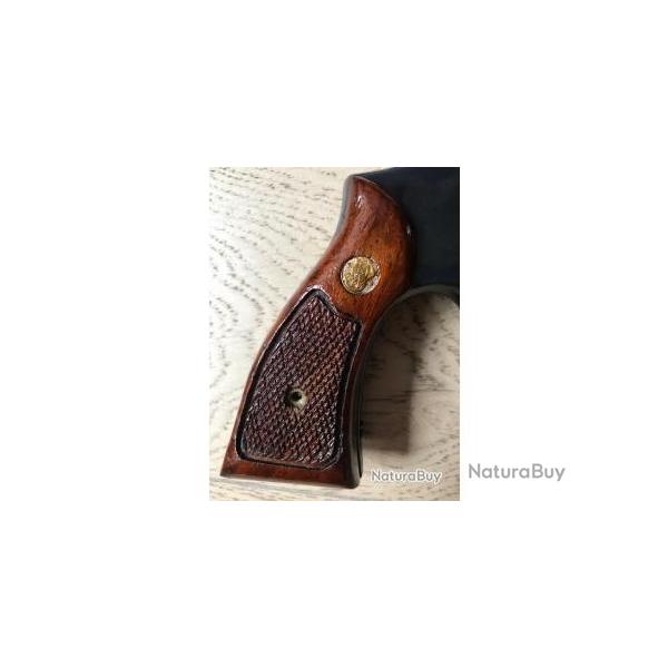 Plaquettes revolver Smith et Wesson type K