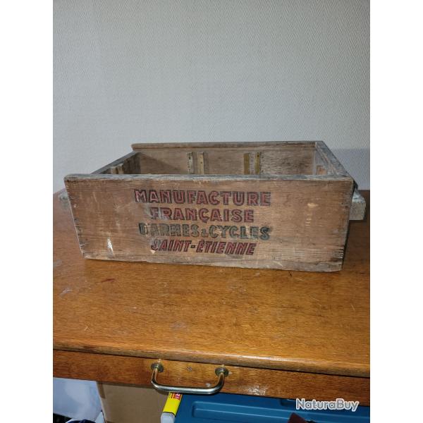 CAISSE MANUFACTURE FRANCAISE D ARMES & CYCLES DE SAINT - ETIENNE