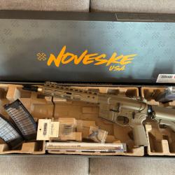 Réplique N4 NOVESKE EMG CGS 9" High Speed Bolt Dark Earth CYMA GBBR + upgrade