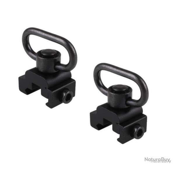2x grenadires  systme de dtachement rapide pour rail 21mm - LIVRAISON GRATUITE