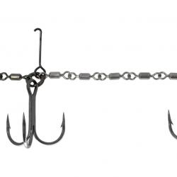 Montage VMC Double Pike Chain L BN - Black Nickel