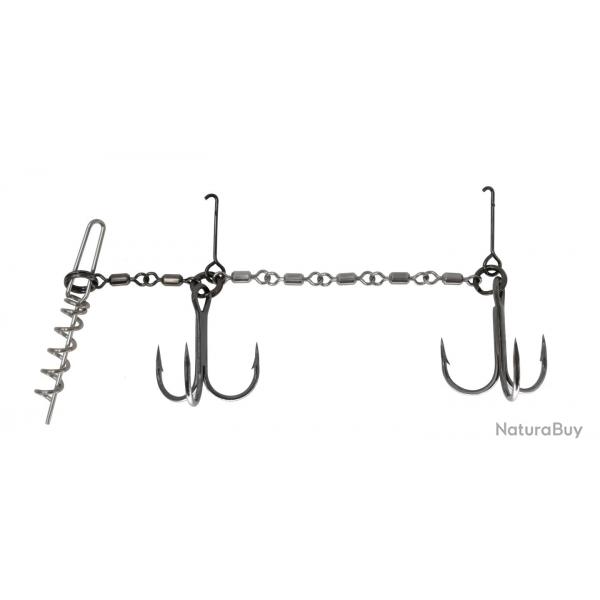 Montage VMC Double Pike Chain XL BN - Black Nickel