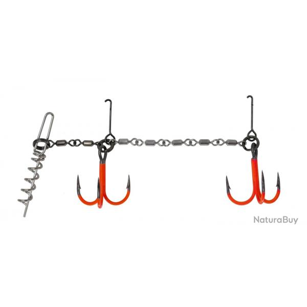 Montage VMC Double Pike Chain L UV Orange