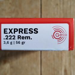 .222 rem GECO express 55gr bte 20