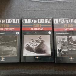 3 dvd sur les chars ww2