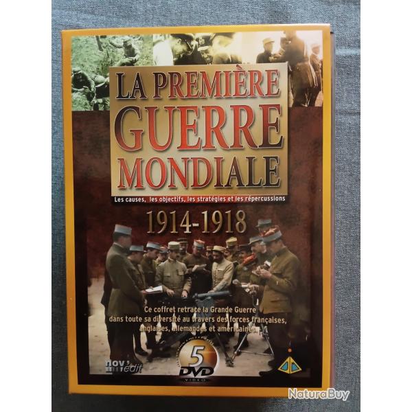 Coffret de 5 dvd sur la 1er guerre mondiale