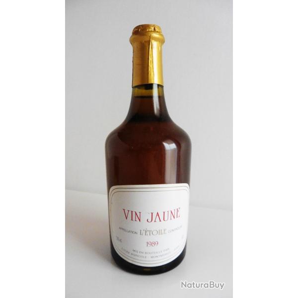 1 Bouteille Vin Jaune L'toile anne 1989