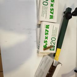 100 douilles neuves RWS 6.5*57R