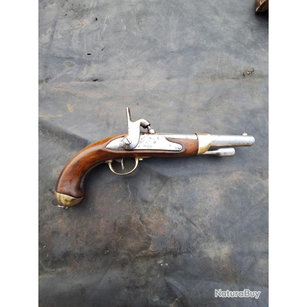 Rare pistolet Rglementaire 1816 T Bis trs bon tat