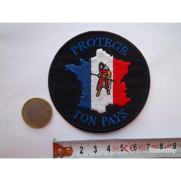 cusson collection patriotique France insigne tissu