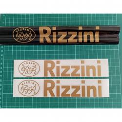 2x Vinyle Autocollant RIZZINI pour canon. 8 couleurs et 2 tailles au choix