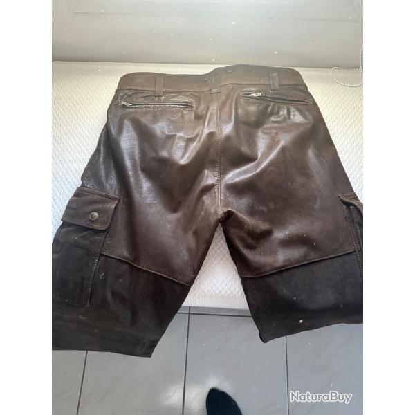 Pantalon cuir Harkila