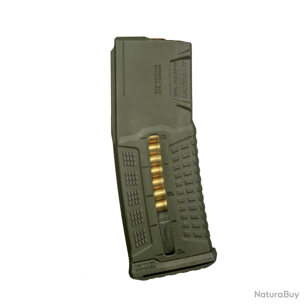 Chargeur 30 cps FAB Defense Ultimag 30R pour AR15 / M4 / HK416 - Vert