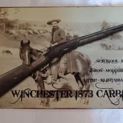 Plaque publicitaire WINCHESTER rectangulaire