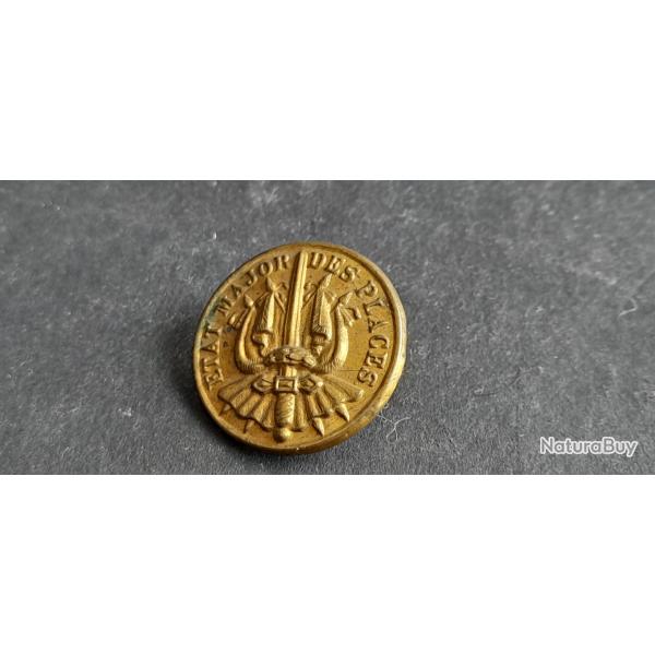 BOUTON ETAT MAJOR DES PLACES 1820