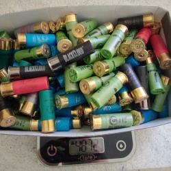 Lot de 4.870 de cartouches de calibre 12 acier