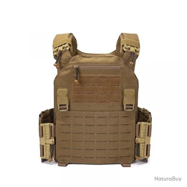 Gilet tactique Cobra Patrol Chaleco 1000D - Marron