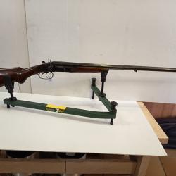 Fusil ROSSI juxtaposé à chiens extérieurs en calibre 12/76