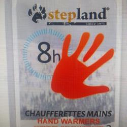 Chaufferettes mains stepland