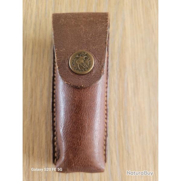 Etui couteau en cuir